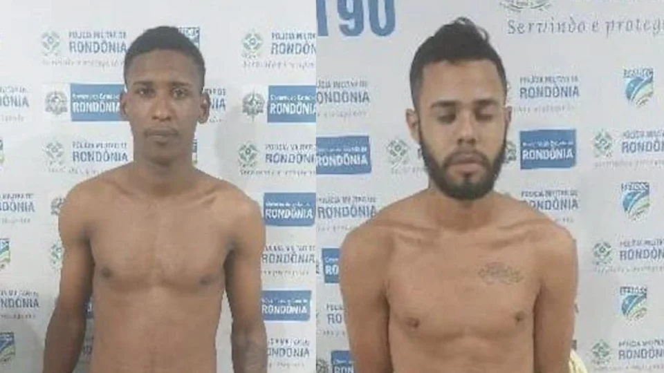 VÍDEO: Dois homens armados são presos durante patrulhamento na zona Leste de Porto Velho
