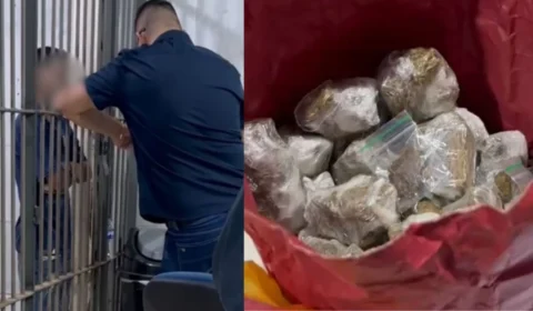 VÍDEO: BPTAR prende jovem por tráfico e apreende cerca de 60 porções de drogas na zona Leste de Porto Velho