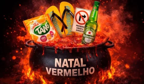 Coluna do Carlos Caldeira: Natal vermelho: Havaianas, Heineken, Tang e o medo de virar à direita