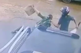 VÍDEO: Mulher reage a tentativa de assalto e criminoso foge na zona Sul de Porto Velho