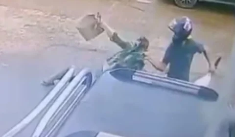 VÍDEO: Mulher reage a tentativa de assalto e criminoso foge na zona Sul de Porto Velho