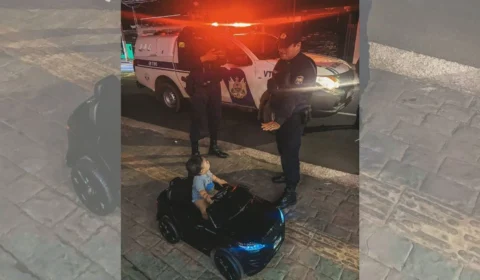 Abordagem mais fofa do dia arranca sorrisos durante patrulhamento da PM no Acre