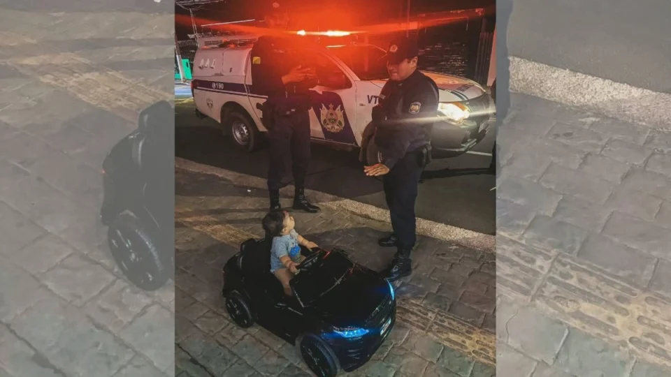 Abordagem mais fofa do dia arranca sorrisos durante patrulhamento da PM no Acre