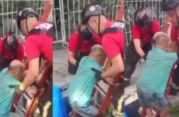 Idoso é resgatado após passar dois dias preso em bueiro em Manaus