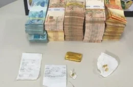 Homem é preso em flagrante com grande quantia em dinheiro e ouro em Porto Velho
