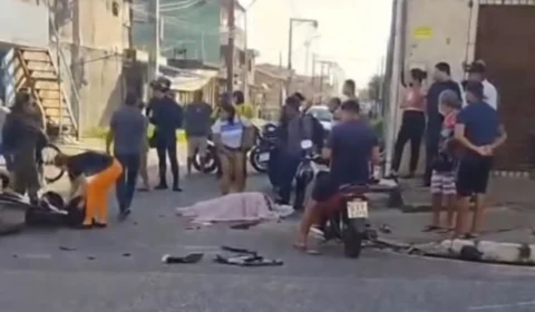 Casal morre após acidente envolvendo caminhão betoneira em Belém