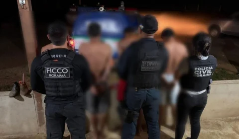 Quatro suspeitos do Comando Vermelho são detidos em Rorainópolis