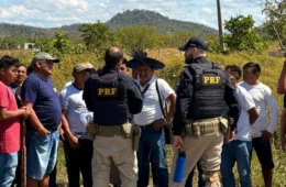 Indígenas bloqueiam BR-174 pelo segundo dia contra a PEC do Marco Temporal