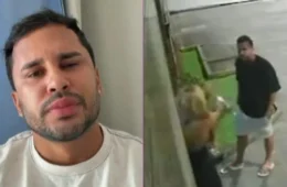 Irmão de Lucas Guimarães é flagrado agredindo namorada em vídeo e influencer se pronuncia