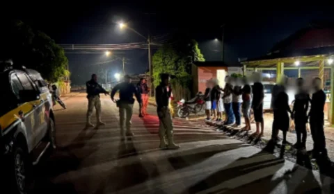 PRF identifica adolescentes consumindo álcool durante operação em cinco municípios de Roraima