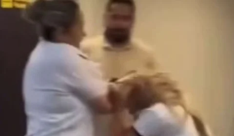 Vídeo mostra pancadaria entre mulheres em aeroporto de João Pessoa e viraliza; veja