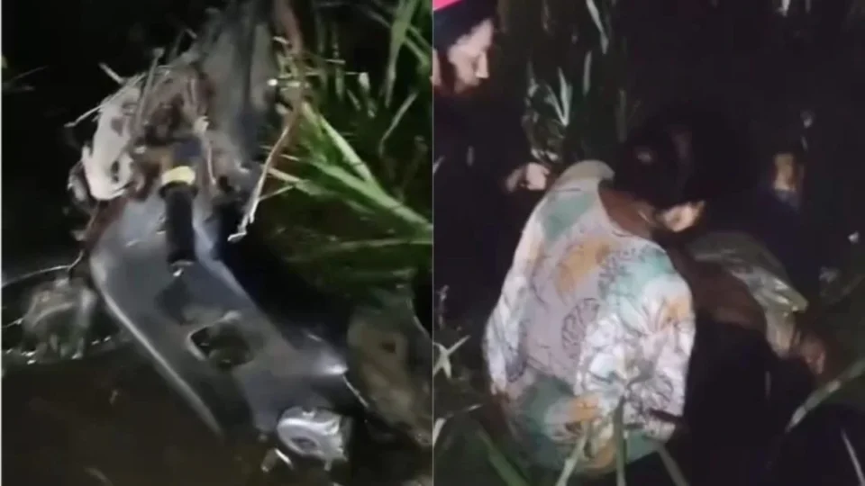 Vídeos mostram vítimas feridas após grave acidente na AM-010; motorista foge