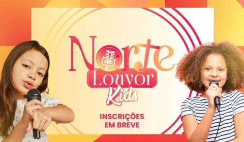 Norte Louvor Kids 2026 abre inscrições de 1º a 25 de janeiro