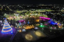 VÍDEO: Decoração Porto Velho Luz é prorrogada até 11 de janeiro no Parque da Cidade