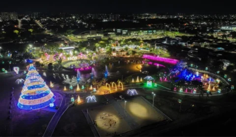 VÍDEO: Decoração Porto Velho Luz é prorrogada até 11 de janeiro no Parque da Cidade