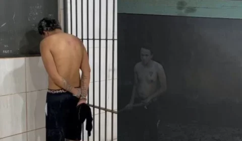 VÍDEO: Homem é preso após tentar matar o próprio irmão a golpes de enxada em Porto Velho