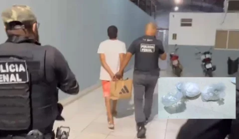 VÍDEO: Homem é flagrado com cocaína dentro do presídio Urso Panda em Porto Velho