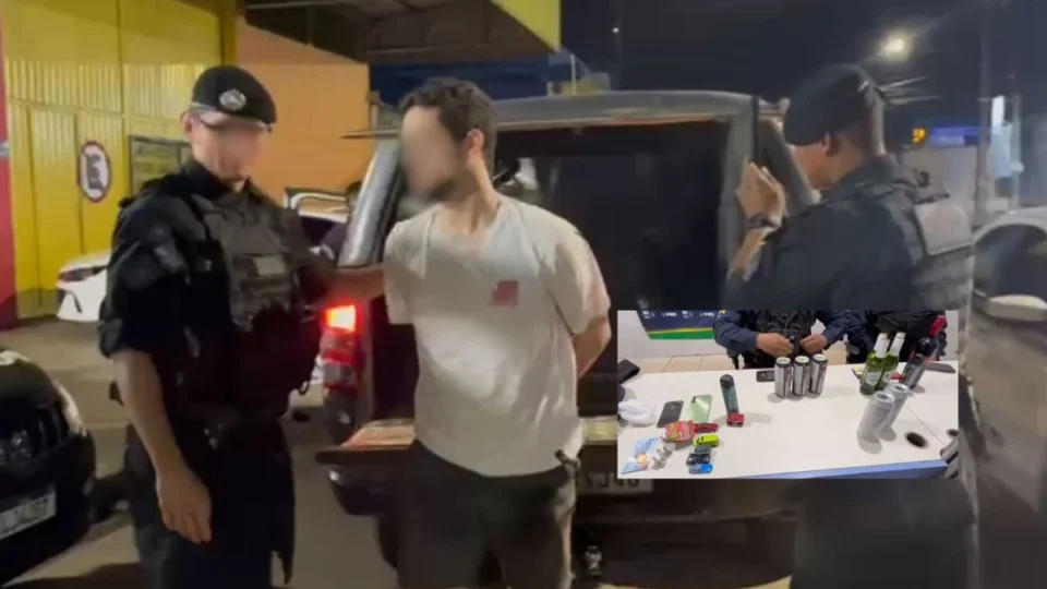 VÍDEO: Homem é preso após ser flagrado furtando em supermercado na zona Leste de Porto Velho