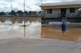 Com elevação contínua, Rio Acre chega à cota de alerta nesta quinta-feira na capital