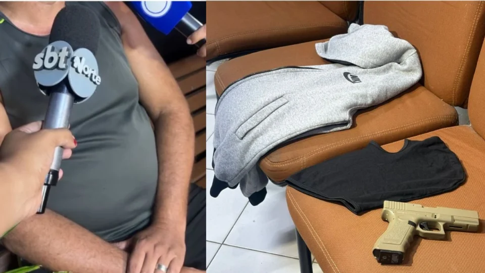 Motorista de aplicativo pula de carro para escapar de assalto após momento de terror em Rio Branco