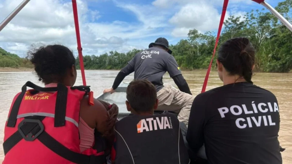 Polícia Civil resgata mulher vítima de violência doméstica em área isolada no interior do Acre