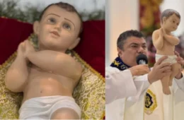 Imagem do Menino Jesus é encontrada e devolvida à Paróquia na Paraíba