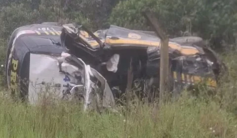 Acidente com viatura da PRF na BR-174 deixa policial morto no Amazonas