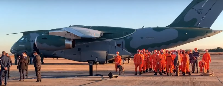 Aeronave KC-390 da missão brasileira ao Haiti sofre pane no Pará