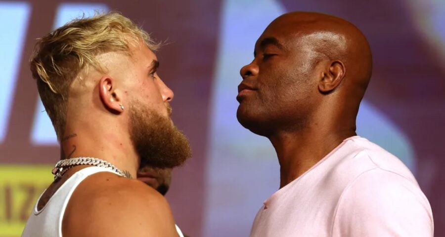 Anderson Silva enfrenta Jake Paul nos EUA - Foto: Reprodução/Combate