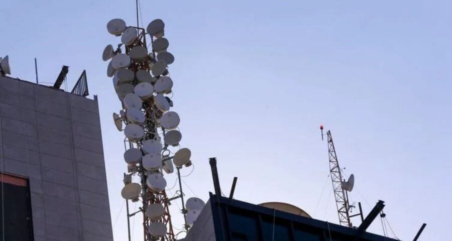 Antenas de operadoras de telefonia móvel - Foto: Divulgação/Agência Brasil.