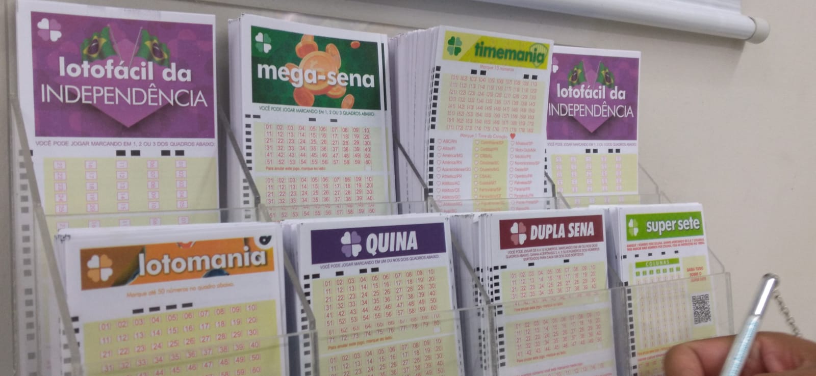 Sorteio da Mega-Sena, apostas na loteria - Foto: Ana Kelly Franco/ Portal Norte