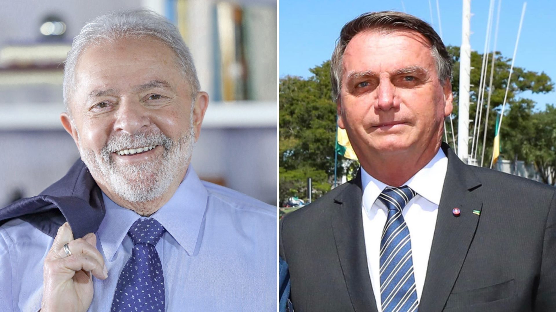 Lula e Bolsonaro - Foto: Reprodução/Facebook @Lula e @jairmessias.bolsonaro