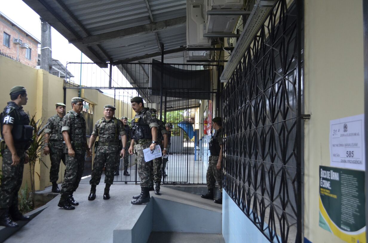 Força Federal deve garantir reforço na segurança do pleito - Foto: Divulgação/Exército