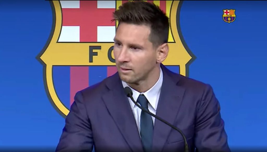 Messi jogou com Guardiola no Barcelona - Foto/Site oficial do Barcelona da Espanha 