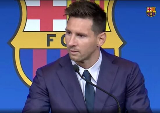 Messi jogou com Guardiola no Barcelona - Foto/Site oficial do Barcelona da Espanha