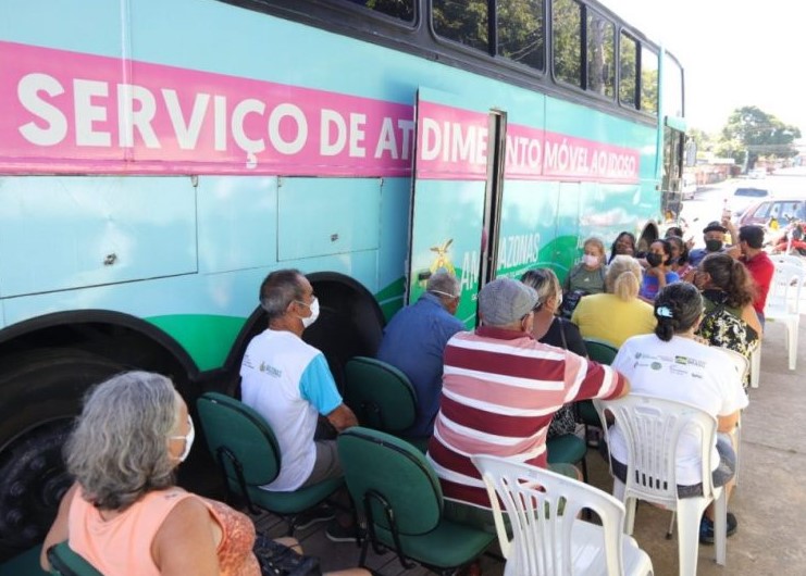 Programação do ônibus do Idoso será das 8h às 12h - Foto: Eduardo Santos/Sejusc