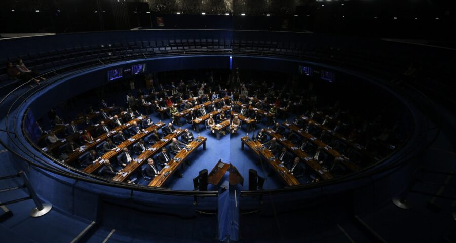 Texto da PEC da transição deverá ir para votação em plenária nesta quarta (7) - Foto: Edilson Rodrigues/Agência Senado