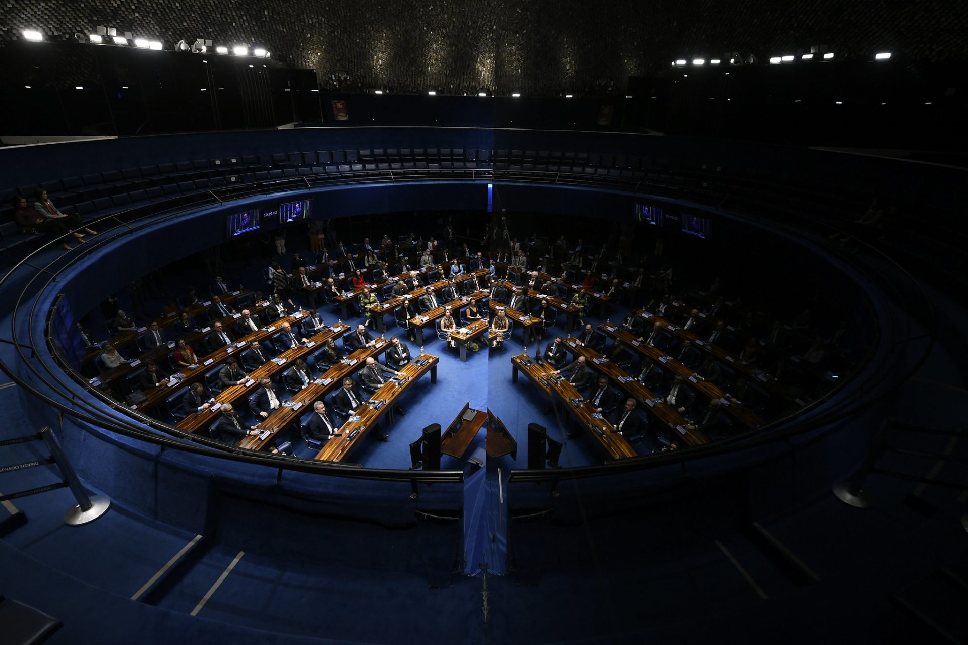 Texto da PEC da transição deverá ir para votação em plenária nesta quarta (7) - Foto: Edilson Rodrigues/Agência Senado