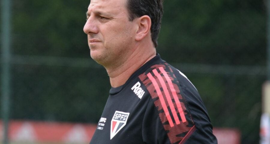 Rogério Ceni não consegue 'ajustar' plantel - Foto: Divulgação/Twitter@spfc