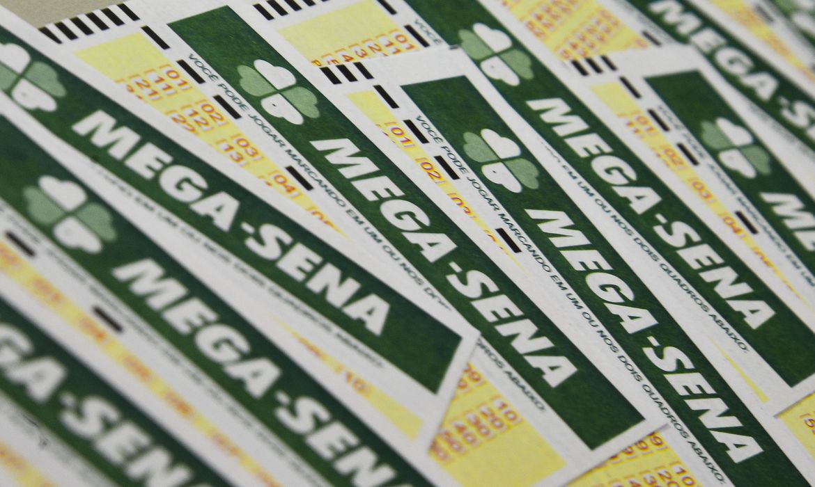 Bilhetes de aposta da mega-sena - Foto: Reprodução/Divulgação