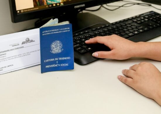 Atendimento no Sine Manaus. Foto: Divulgação /Hellen Miranda/Semcom. Vagas de Emprego