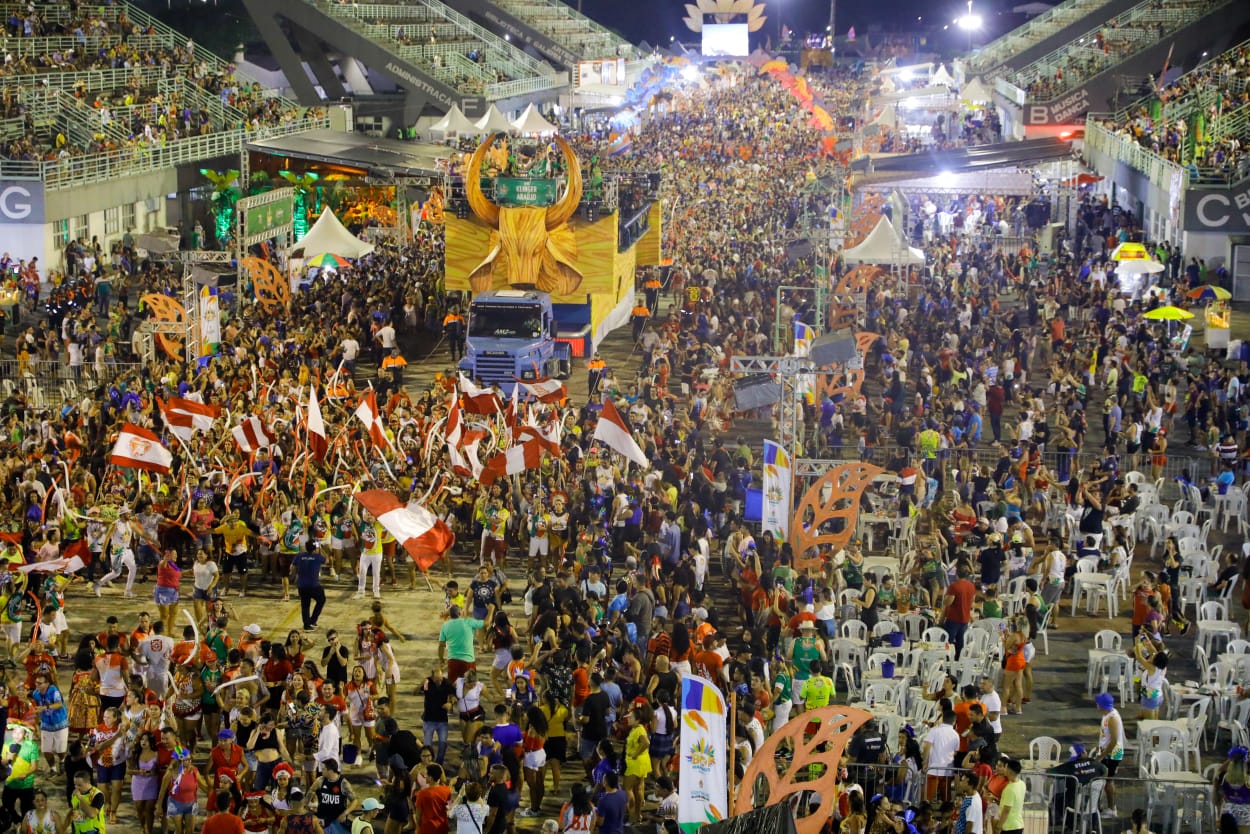 Mais de 20 mil pessoas participaram da 2ª noite do Boi Manaus 2022 - Foto: João Viana/Semcom