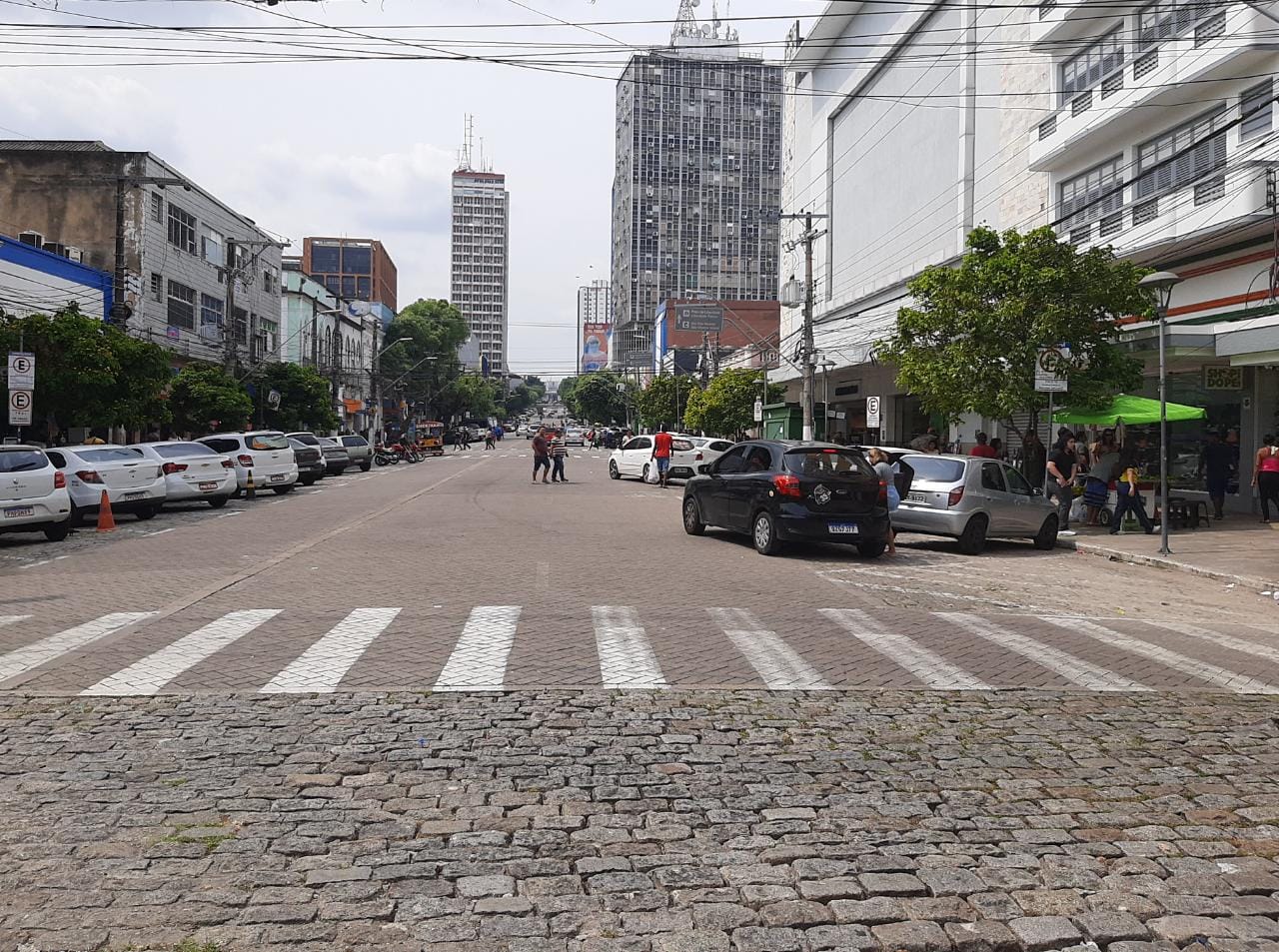 Avenida Eduardo Ribeiro em Manaus