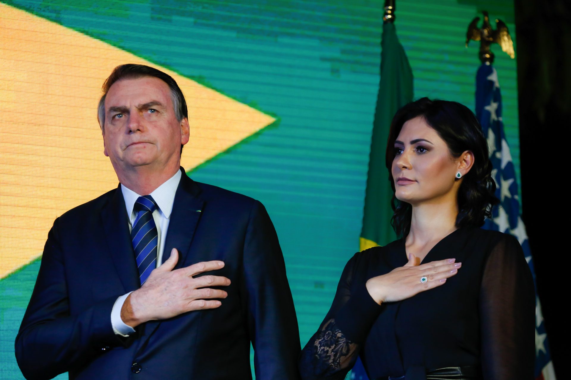 Michelle Bolsonaro afirma que apenas ela se vacinou contra a Covid - Foto: Carolina Antunes/Planalto/PR