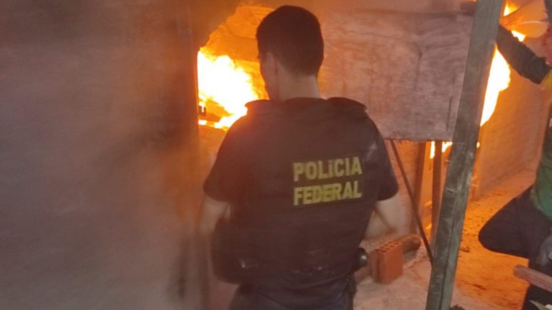 No Acre, 1 tonelada de drogas é incinerada pela Polícia Federal - Foto Divulgação PF