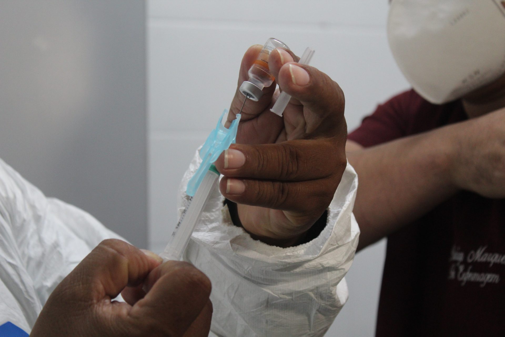 Vacinação contra a Covi-19 em Manaus - Foto: João Viana/Semcom
