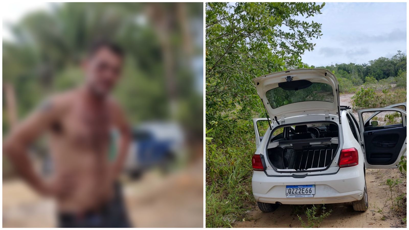 Motorista de aplicativo foi trancado no porta-malas do próprio carro em Manaus