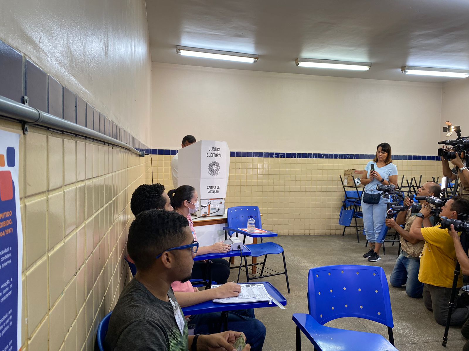 Wilson Lima vota em Manaus - Foto: André Meirelles/ Portal Norte
