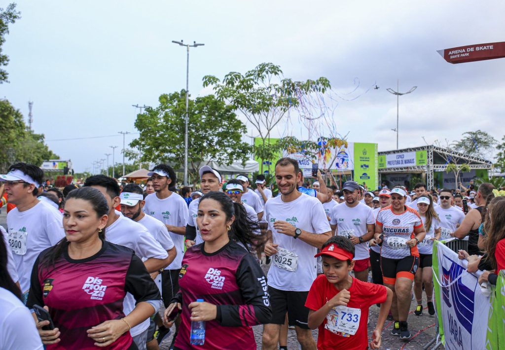 Corridas realizadas no sábado marcaram o início das atividades da Maratona de Manaus - Foto: Dhyeizo Lemos/Semcom