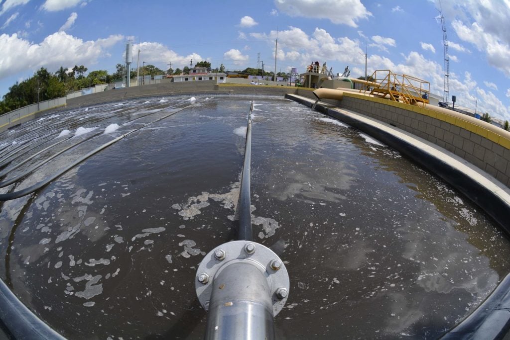 Estação de tratamento de esgoto Timbiras em Manaus - Foto: Marcio James/Semcom